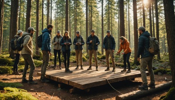 Comment renforcer la cohésion d'équipe avec des activités en nature