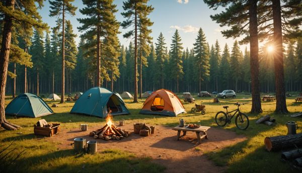 Où partir en vacances camping : des idées à ne pas manquer