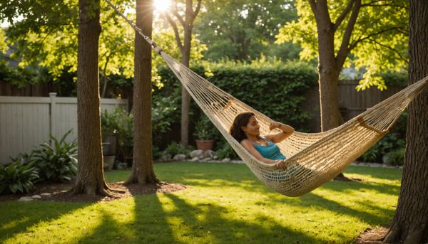 Réussir l'installation de votre hamac pour un moment de détente