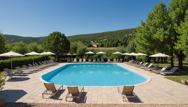 Séjour relaxant en camping campasun avec piscine dans le luberon