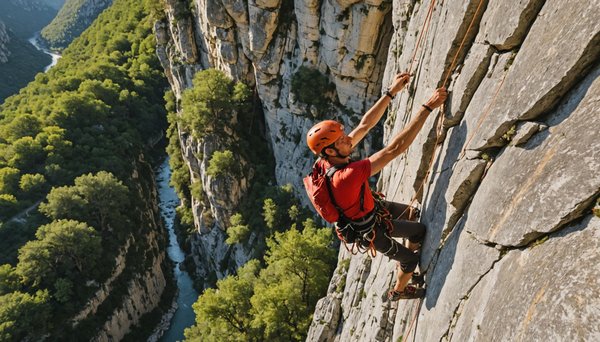 Escalade et plein air : vivre l'ardèche à la verticale